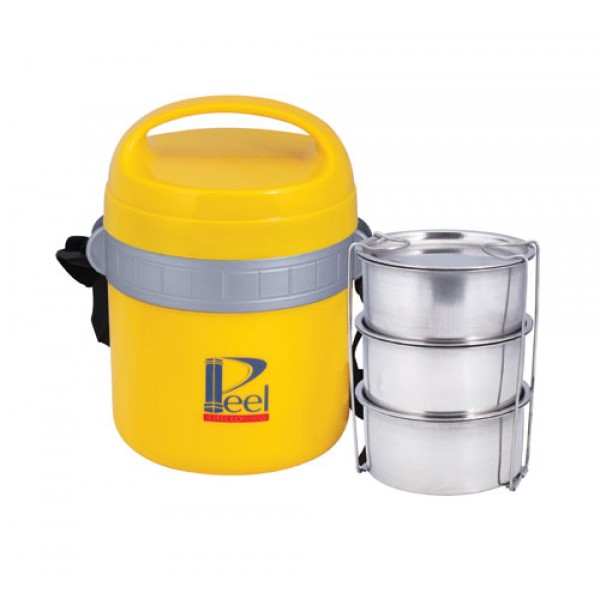  Peel Tiffin with 3 S.S Container